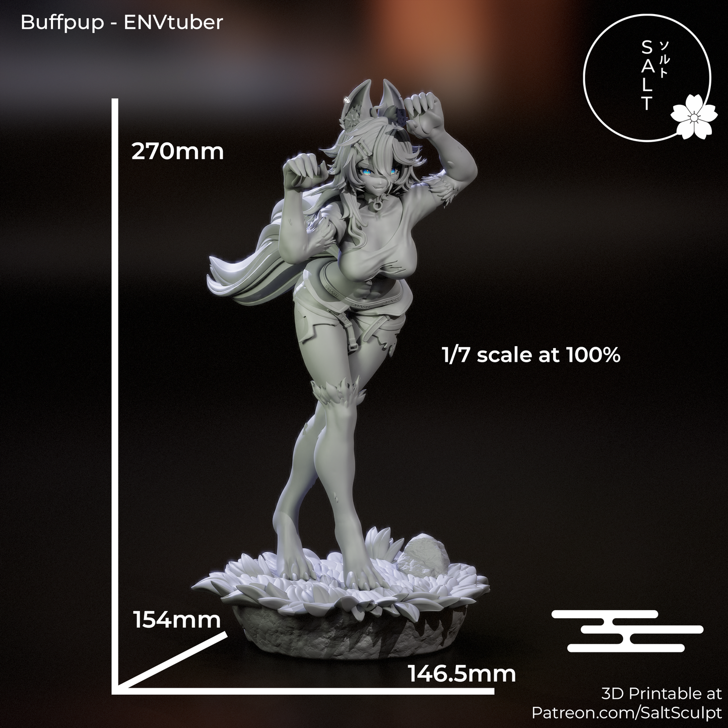 SaltSculpt Buffpup - ENVtuber