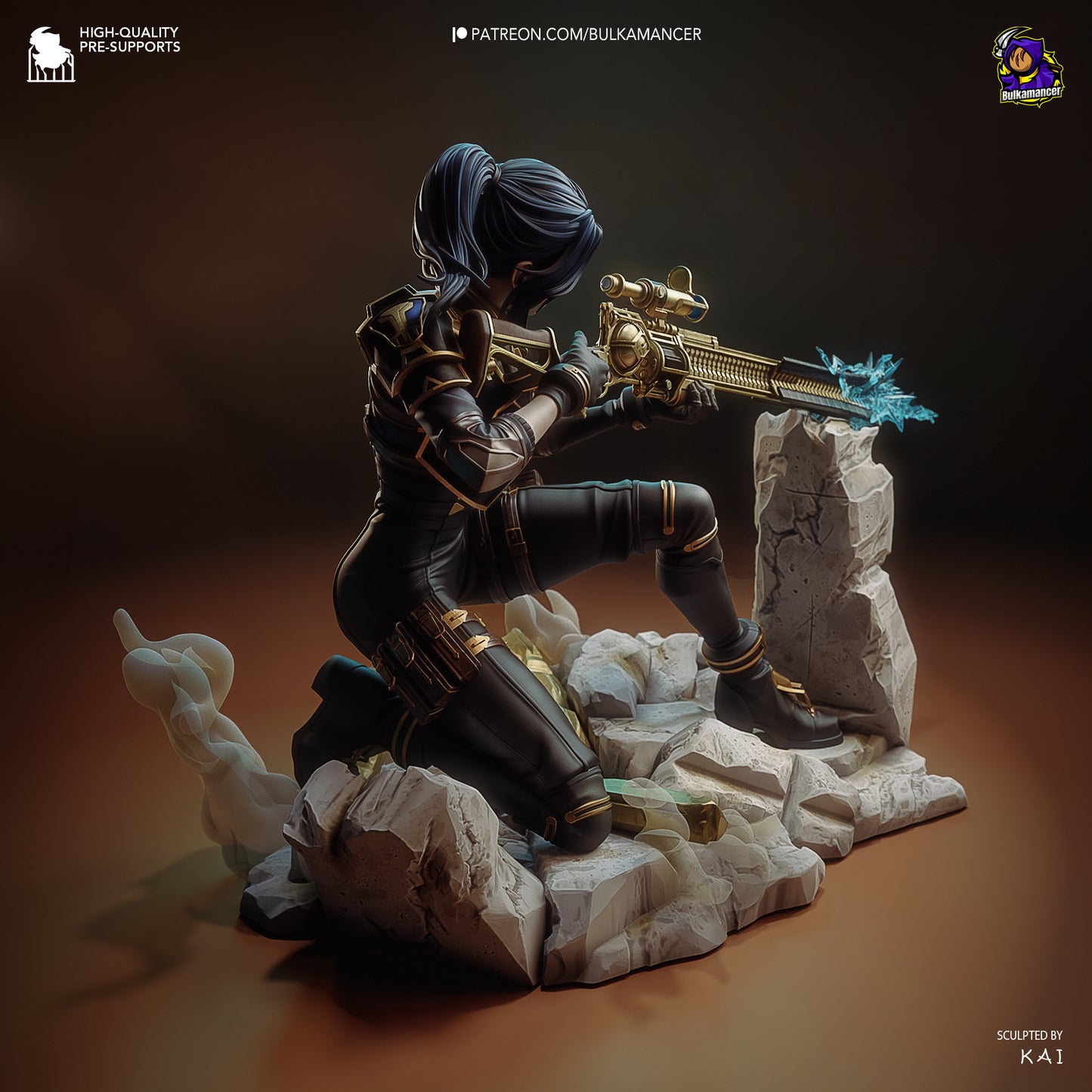 Bulkamancer Sculps Caitlyn - Arcane