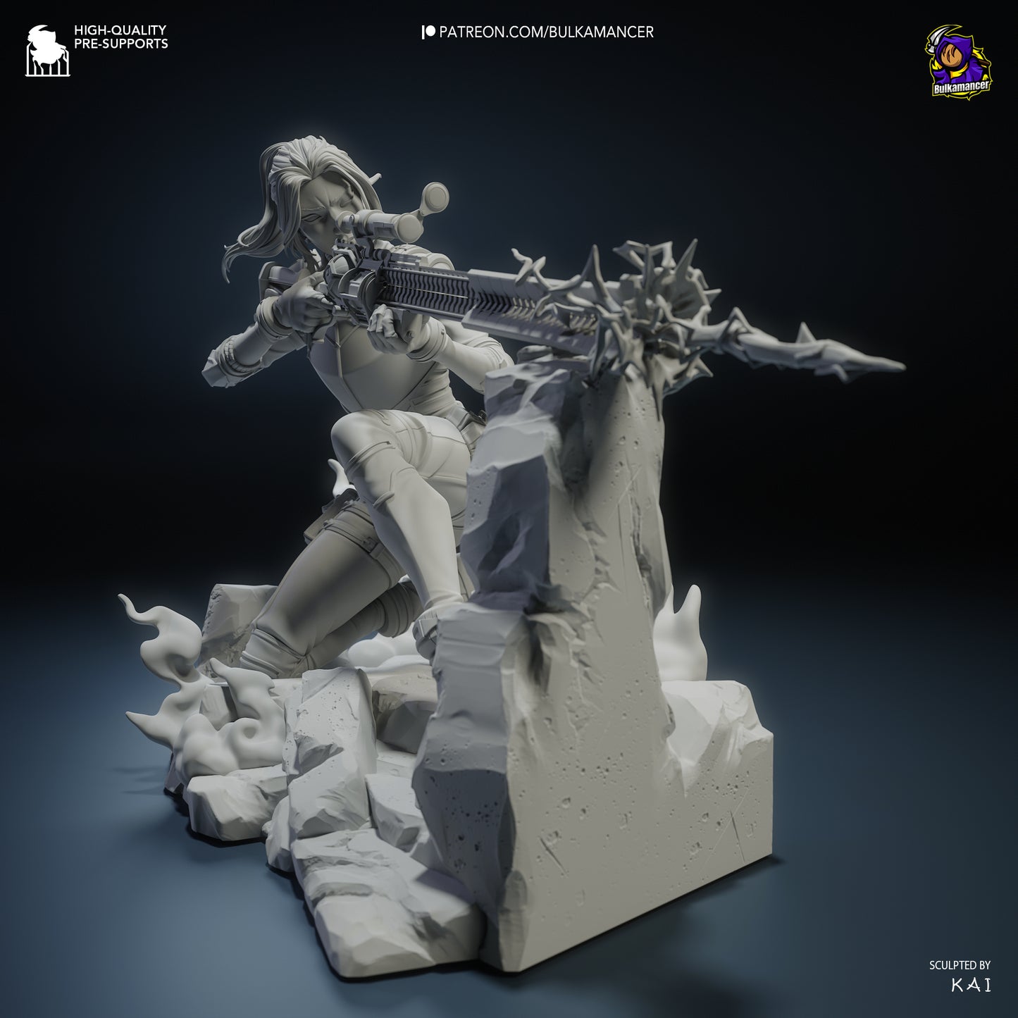 Bulkamancer Sculps Caitlyn - Arcane