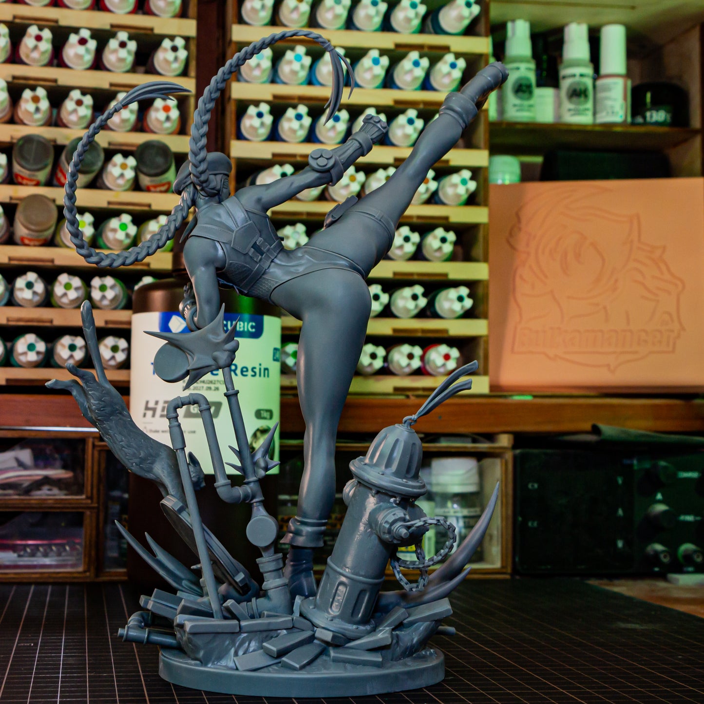 Bulkamancer Sculps Cammy - Street Fighter