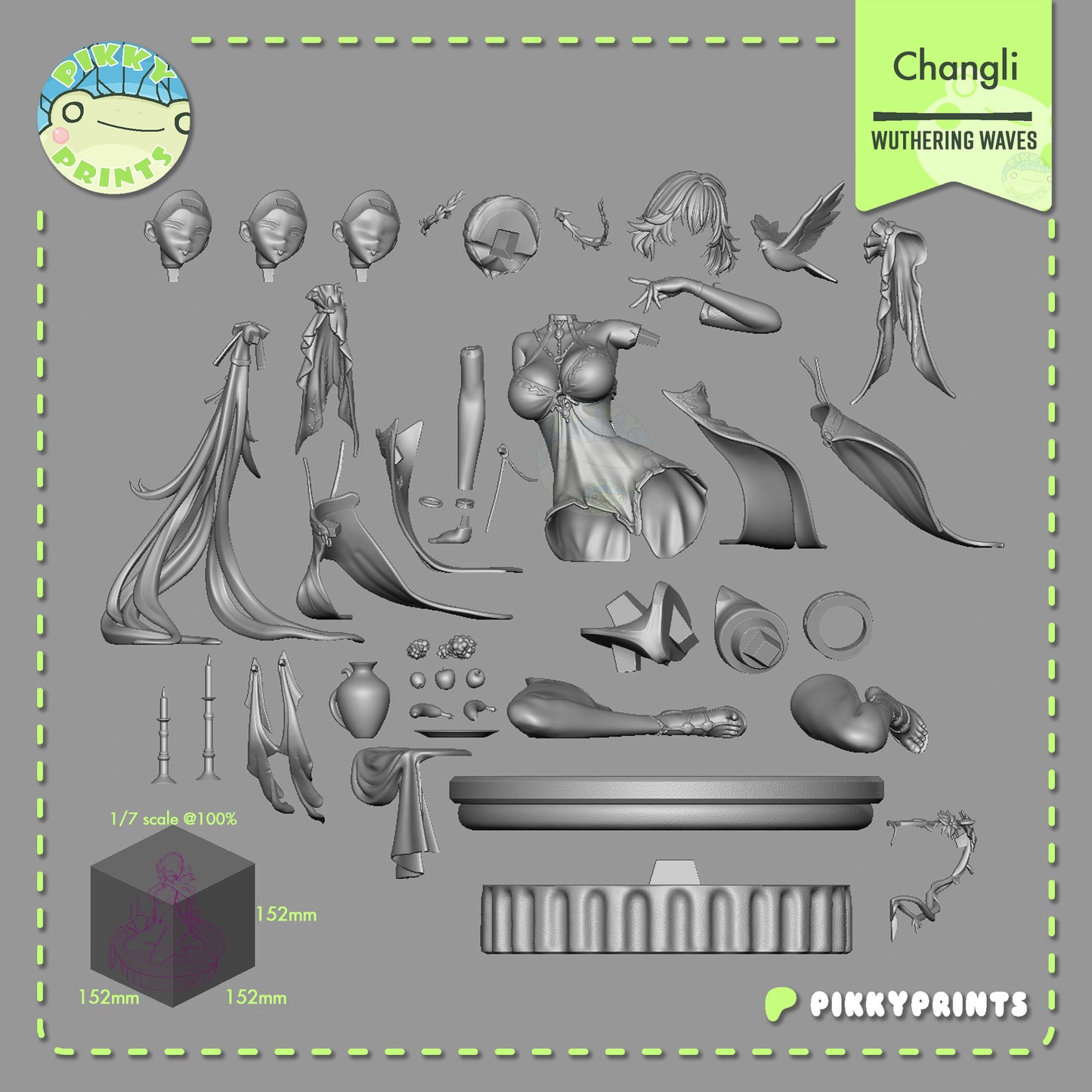 Pikky Prints Changli - Wuthering Waves