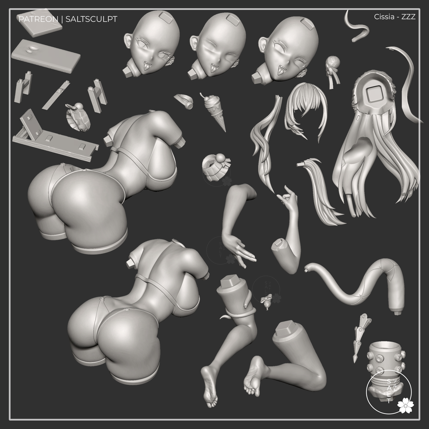 SaltSculpt Cissia - ZZZ