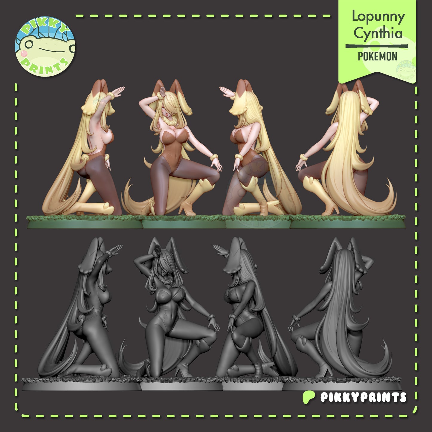 Pikky Prints Lopunny Girl Cynthia