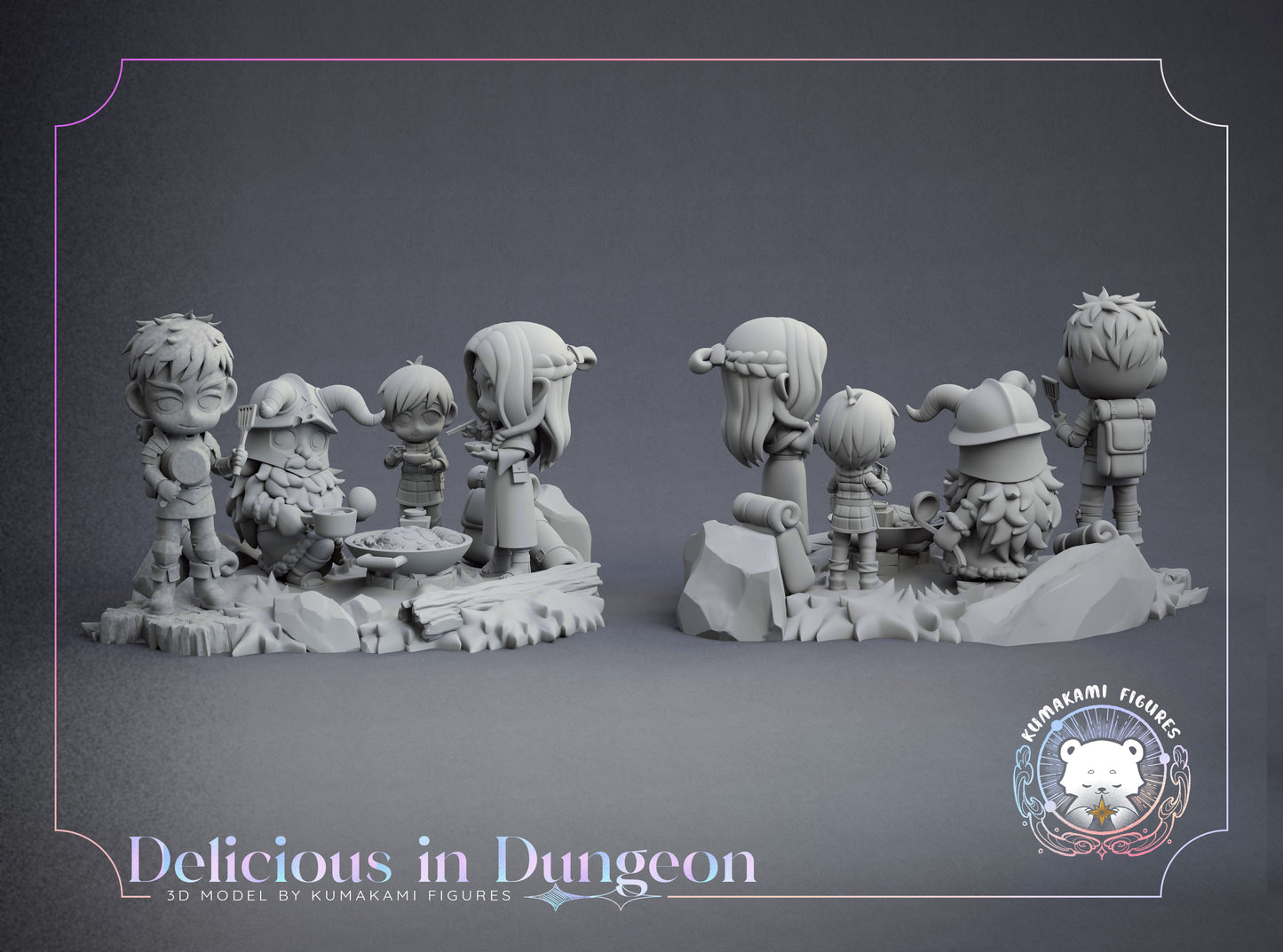 Kumakami Figures Dungeon Meshi Chibis