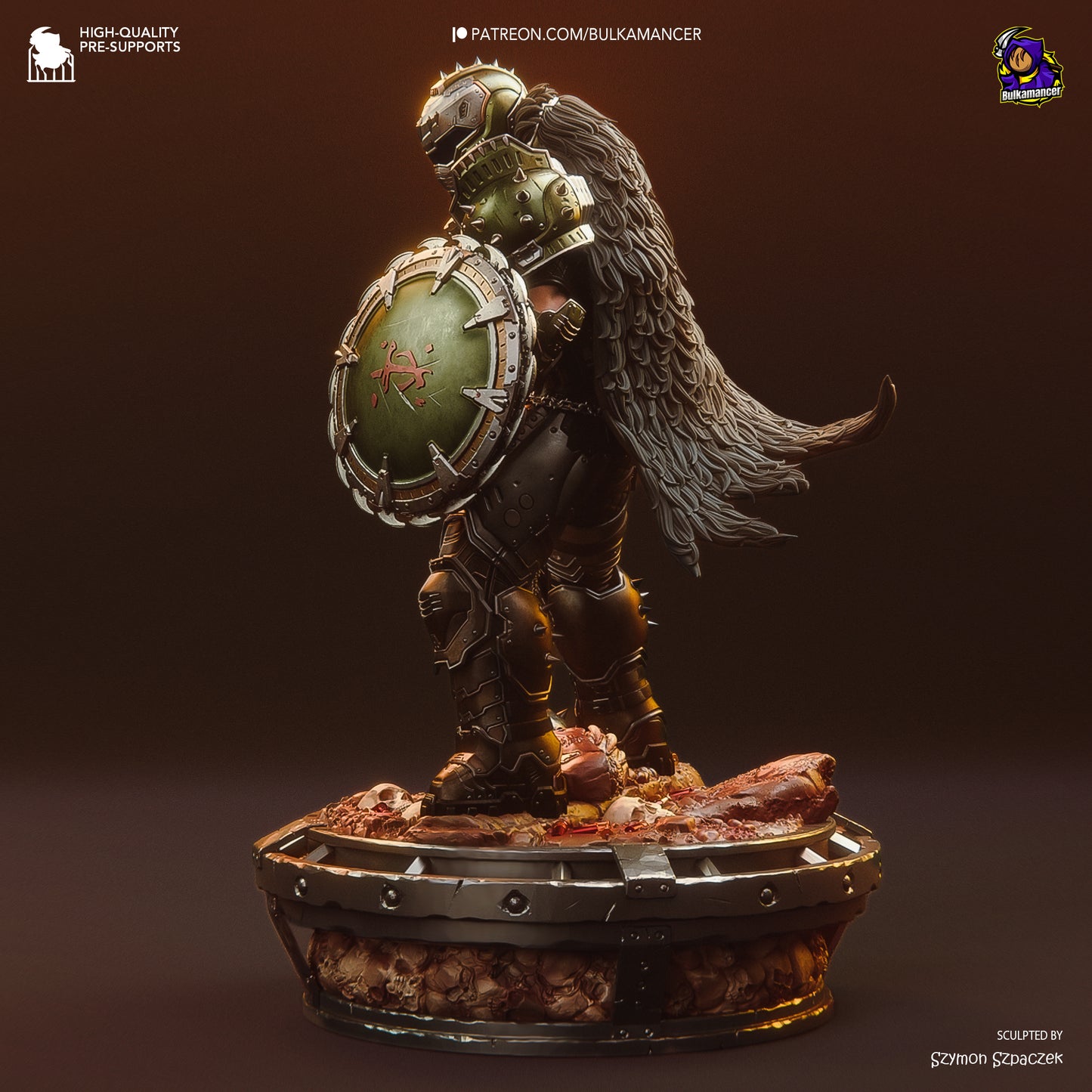 Bulkamancer Sculps Doom Slayer - Doom: Dark Ages