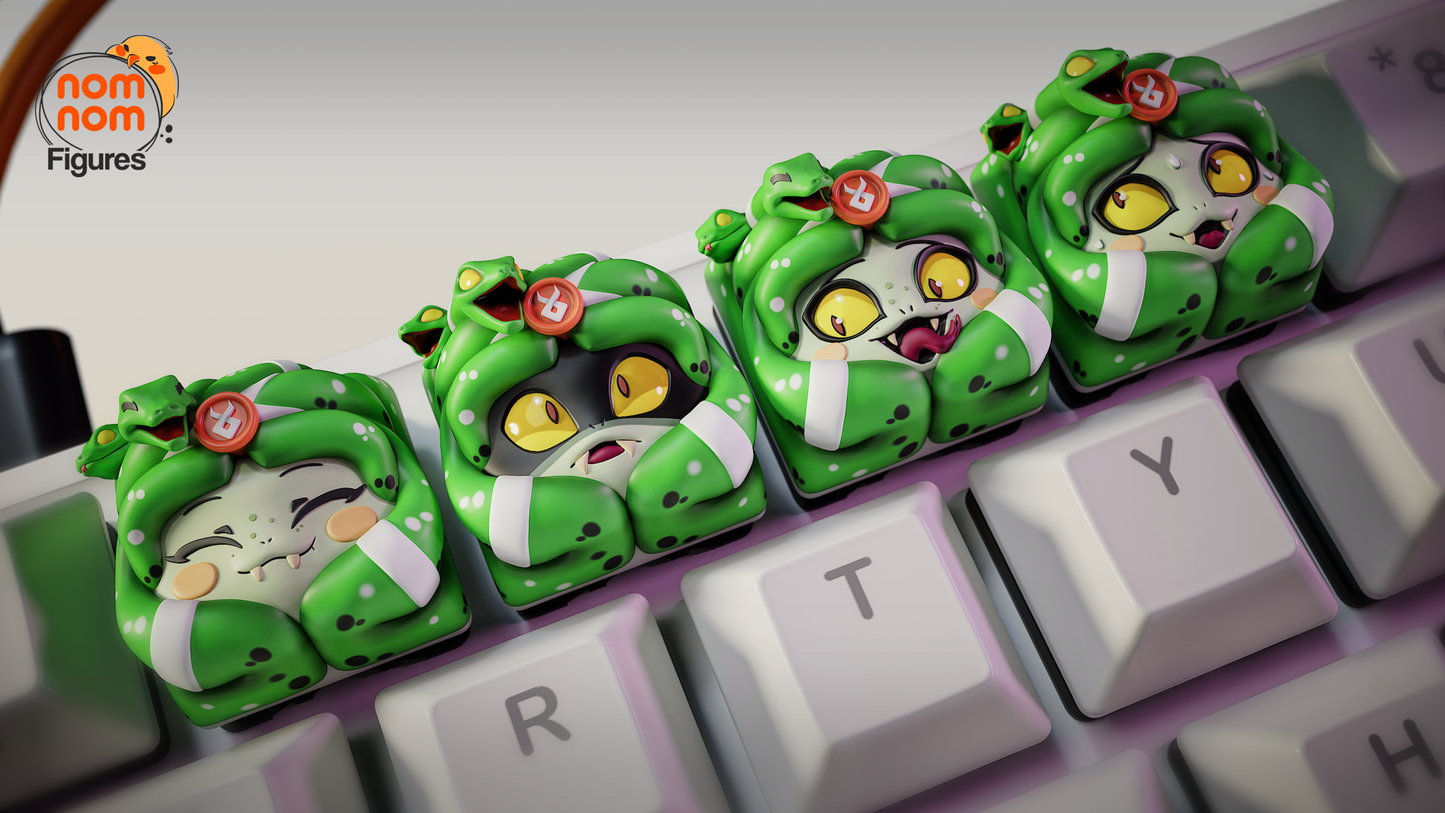Nomnom Figures NomNom Keycaps