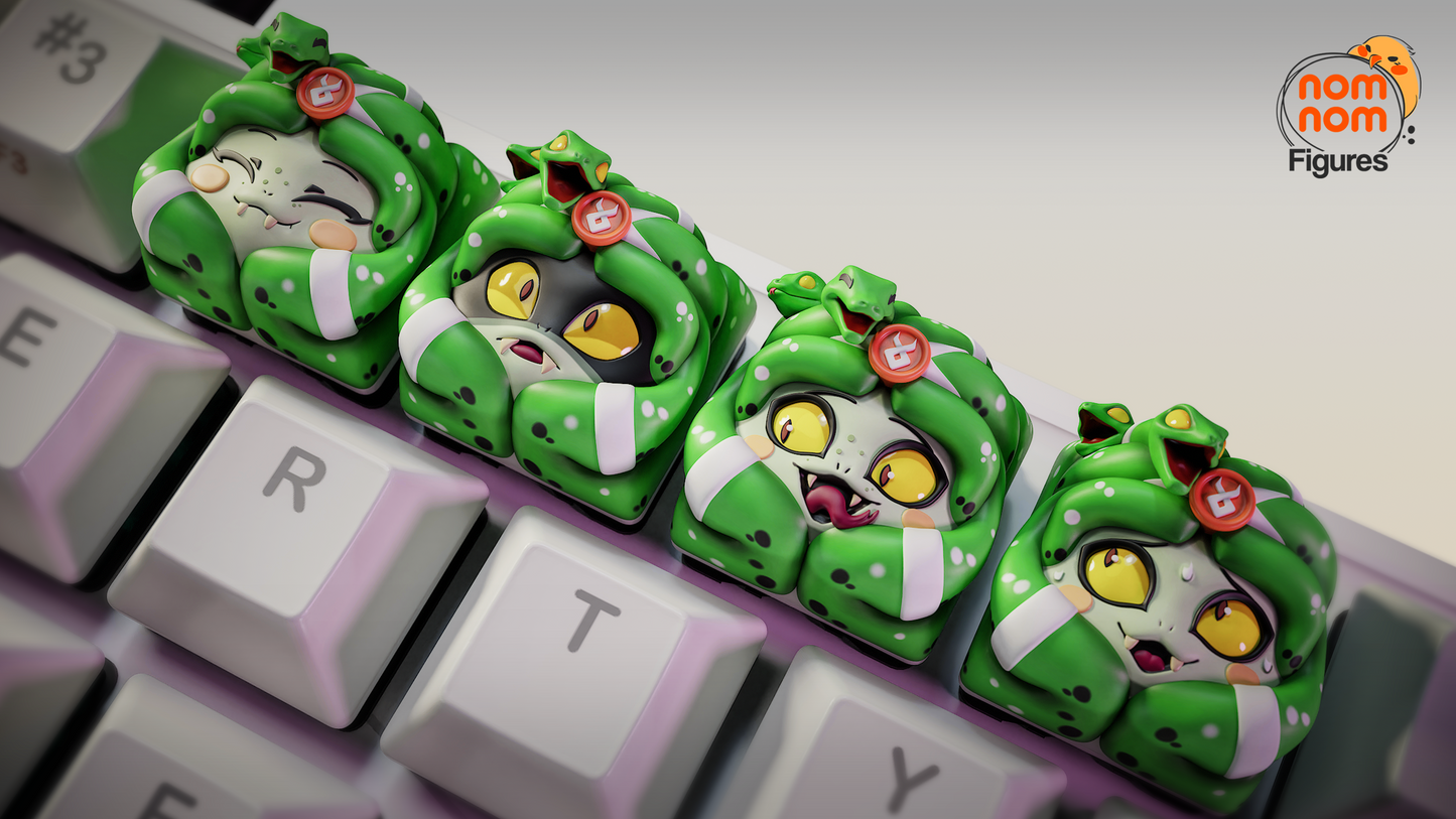 Nomnom Figures NomNom Keycaps