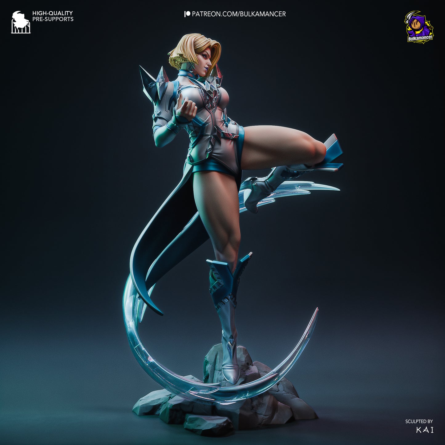 Bulkamancer Sculps Emma Frost - Marvel Rivals