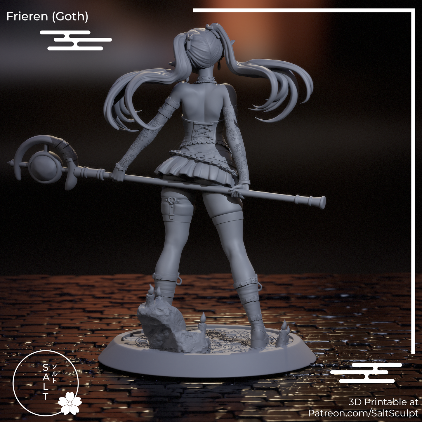 SaltSculpt Goth Frieren - Frieren