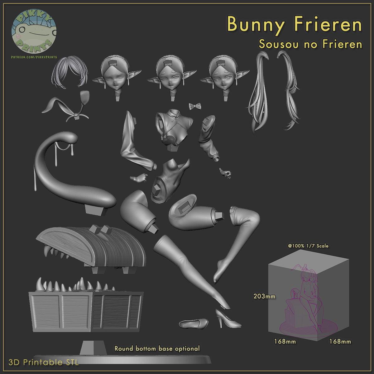 Pikky Prints Bunny Frieren