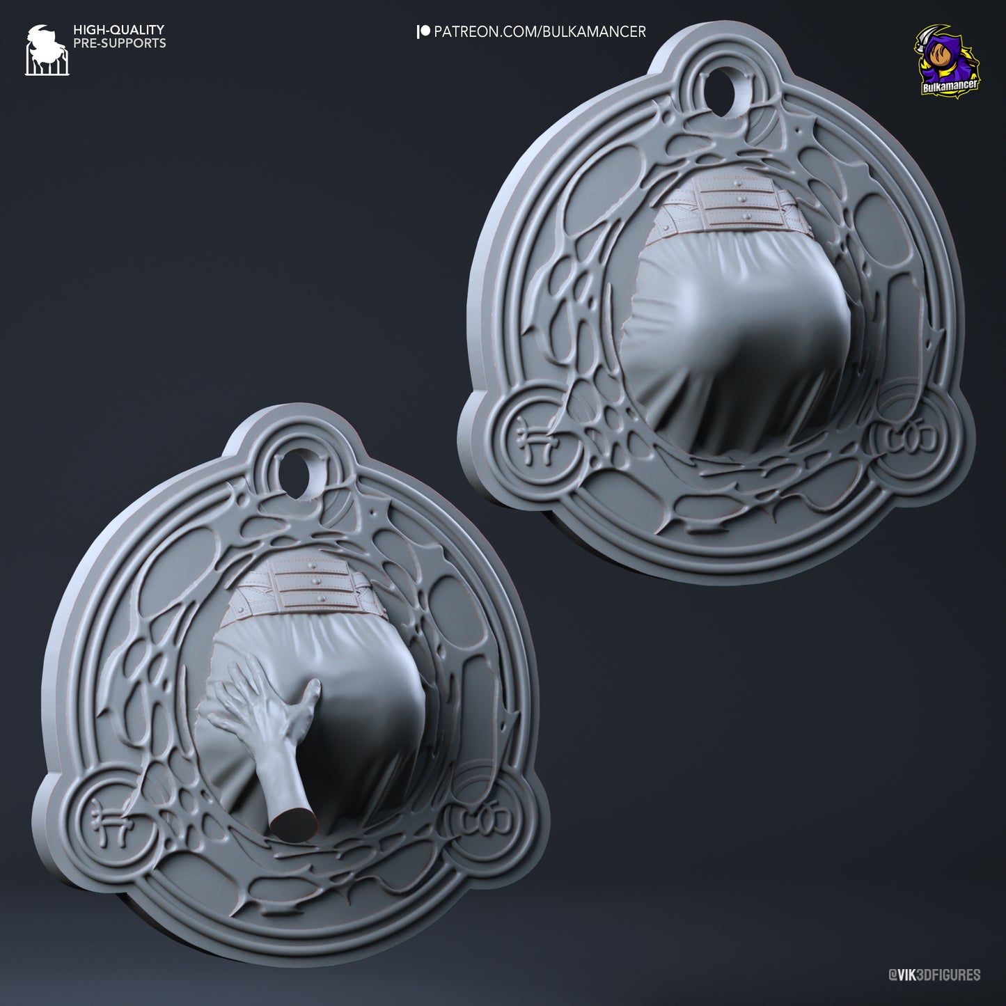 Bulkamancer Sculps Gale butt - Baldur's Gate 3