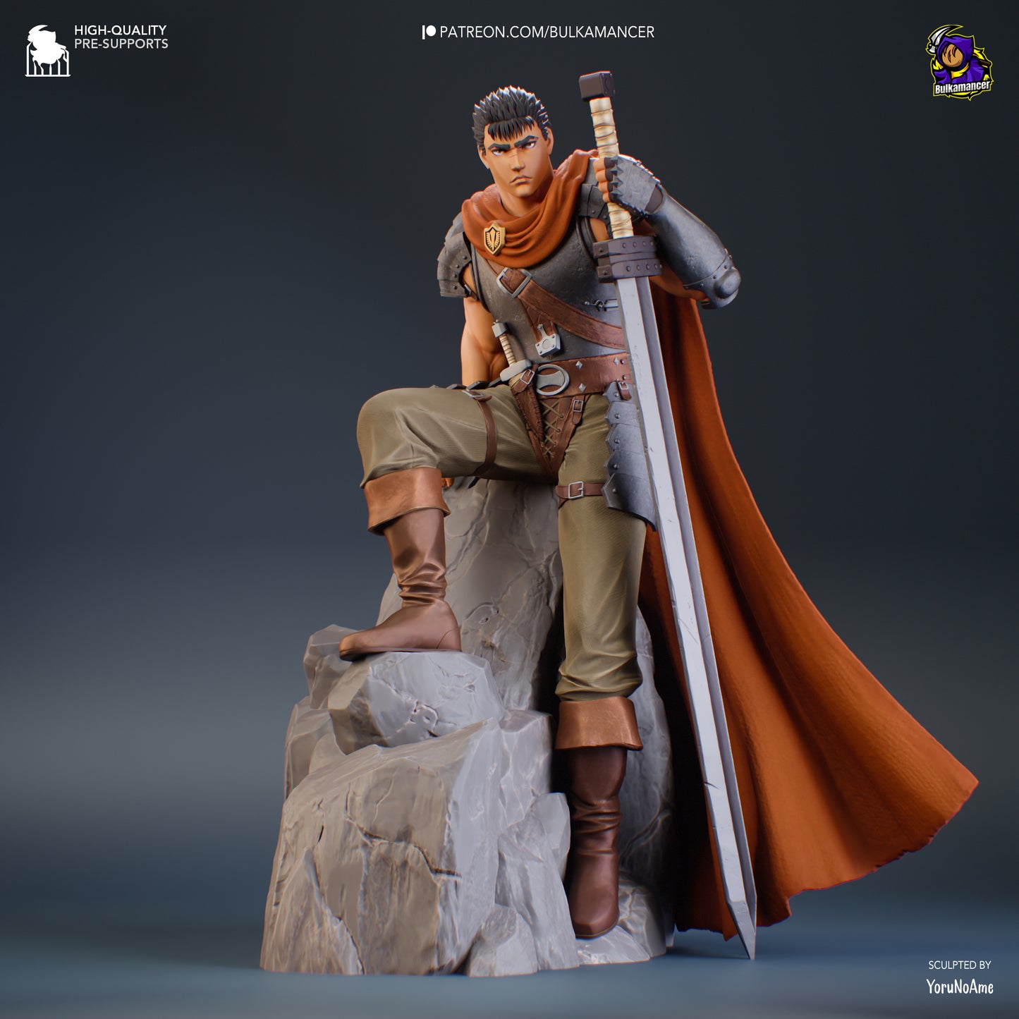 Bulkamancer Sculps Guts - Berserk: The Golden Age Arc