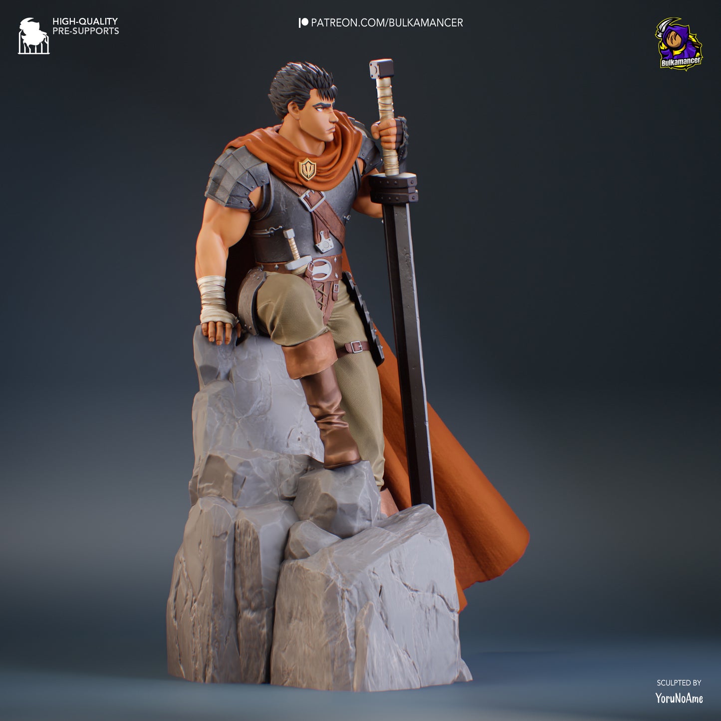 Bulkamancer Sculps Guts - Berserk: The Golden Age Arc