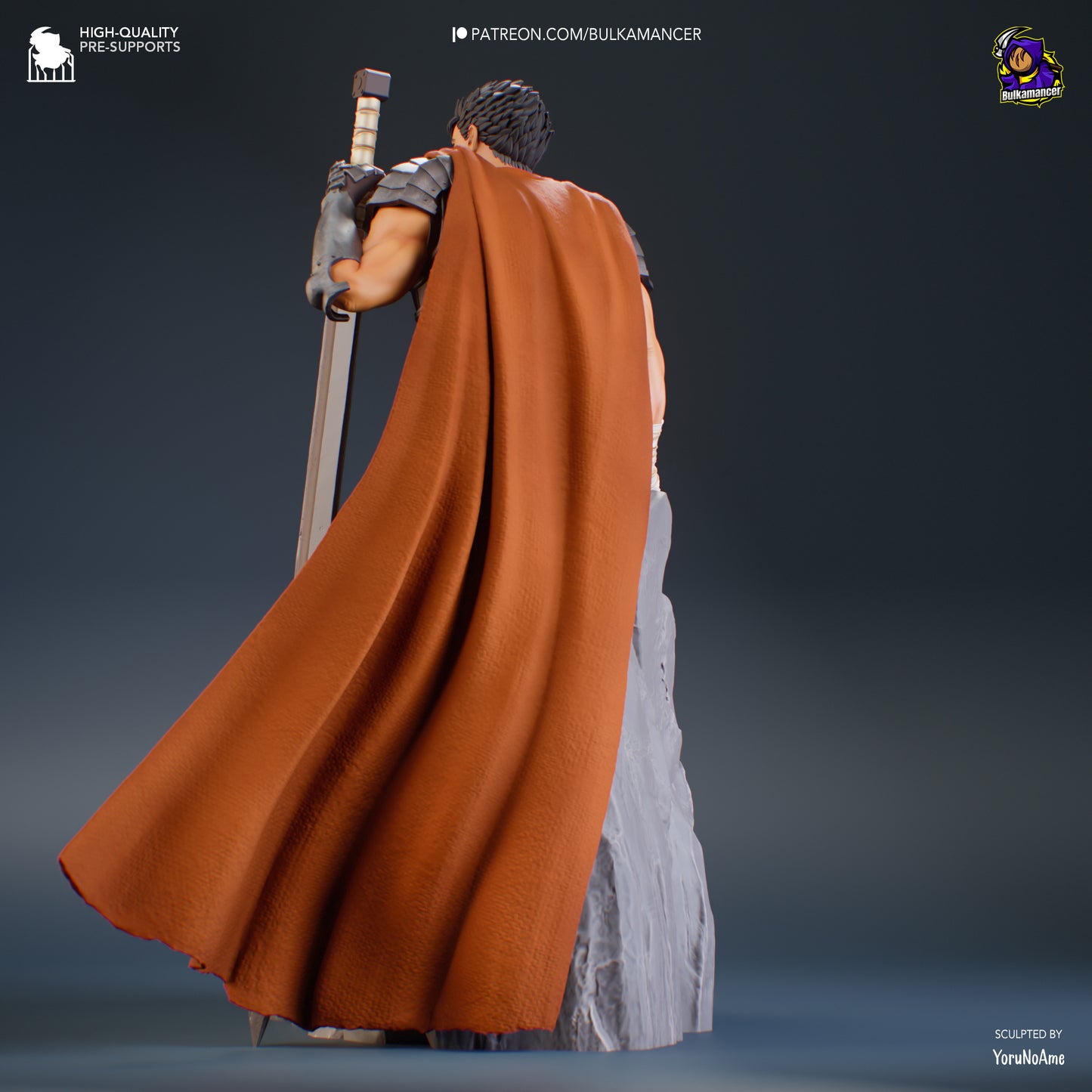 Bulkamancer Sculps Guts - Berserk: The Golden Age Arc