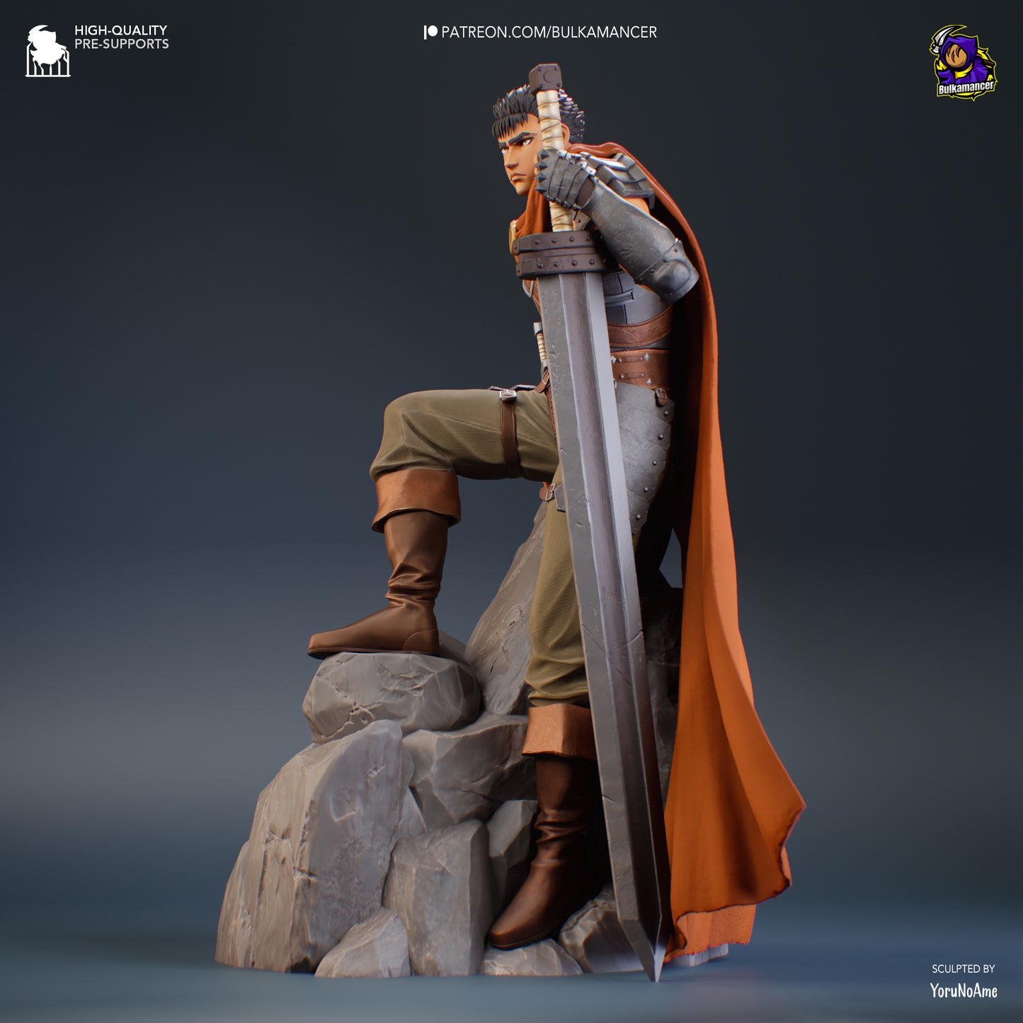 Bulkamancer Sculps Guts - Berserk: The Golden Age Arc