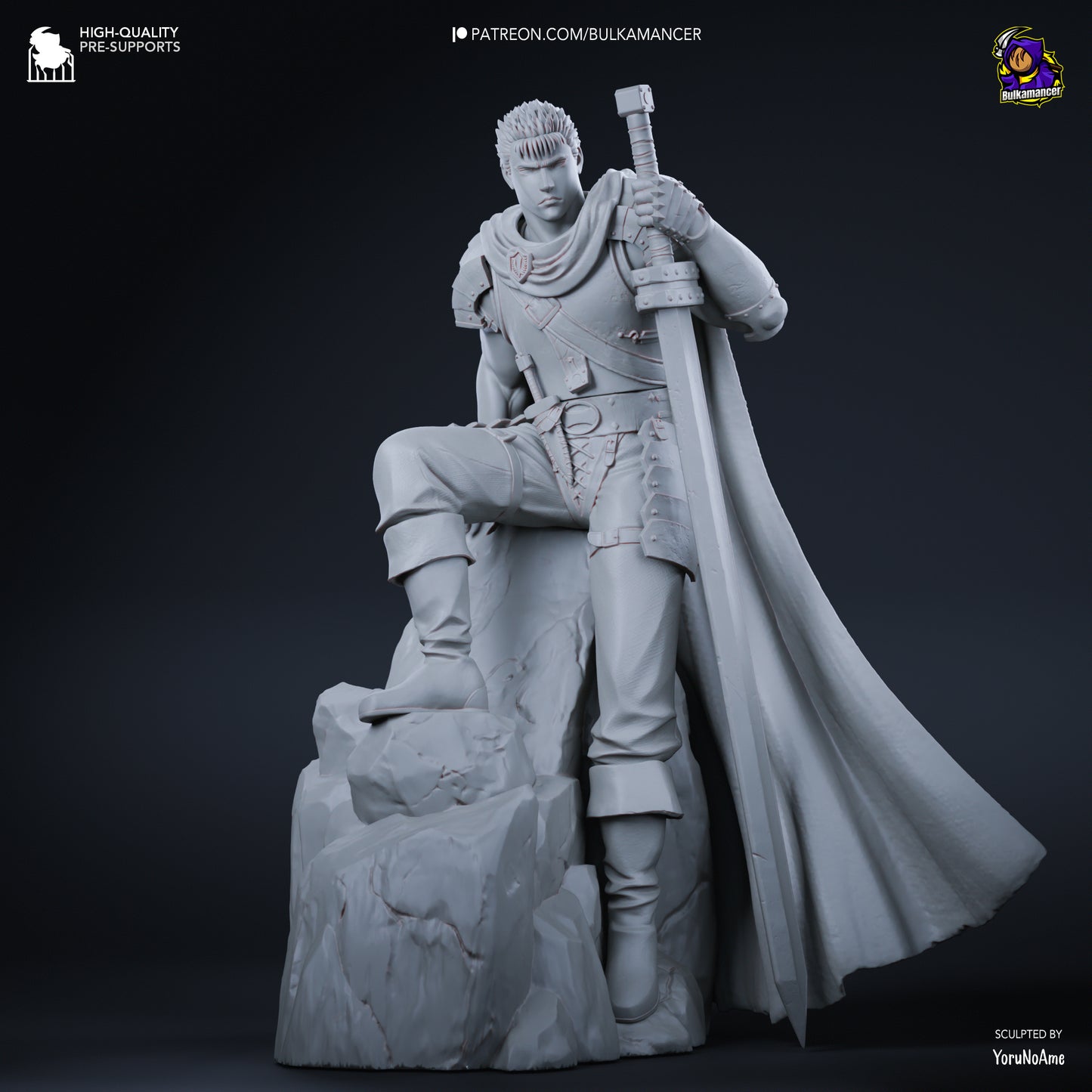 Bulkamancer Sculps Guts - Berserk: The Golden Age Arc