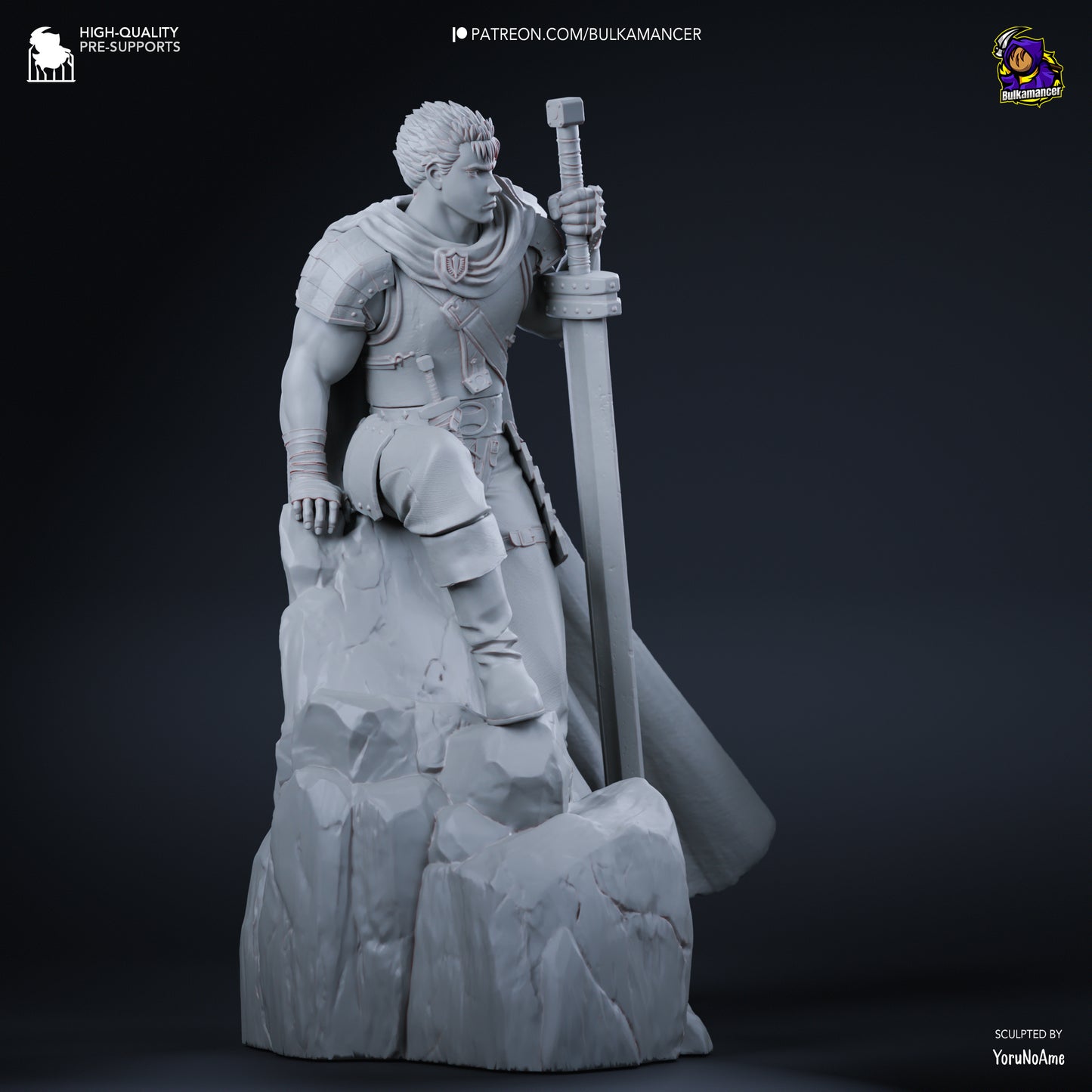 Bulkamancer Sculps Guts - Berserk: The Golden Age Arc