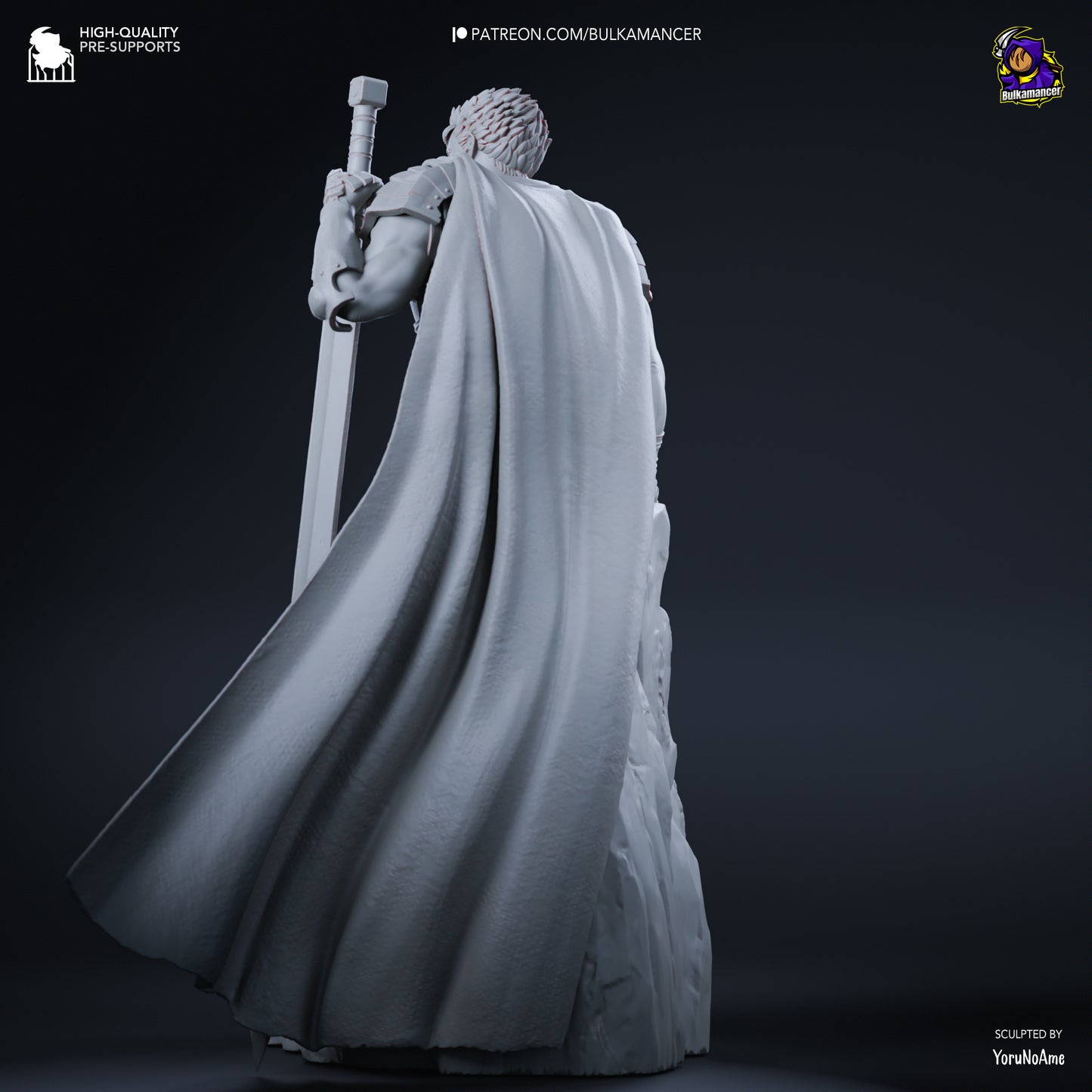 Bulkamancer Sculps Guts - Berserk: The Golden Age Arc