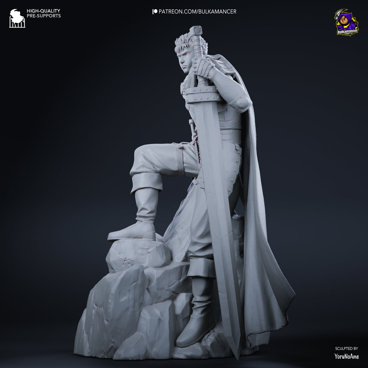 Bulkamancer Sculps Guts - Berserk: The Golden Age Arc