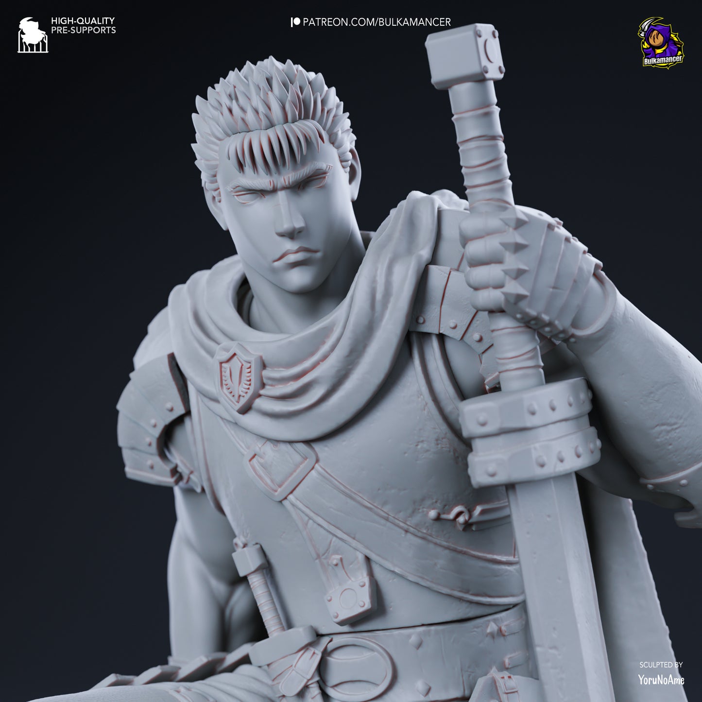 Bulkamancer Sculps Guts - Berserk: The Golden Age Arc