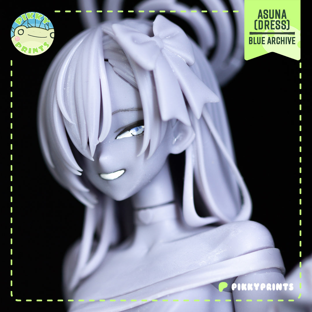Pikky Prints Dress Asuna - Blue Archive