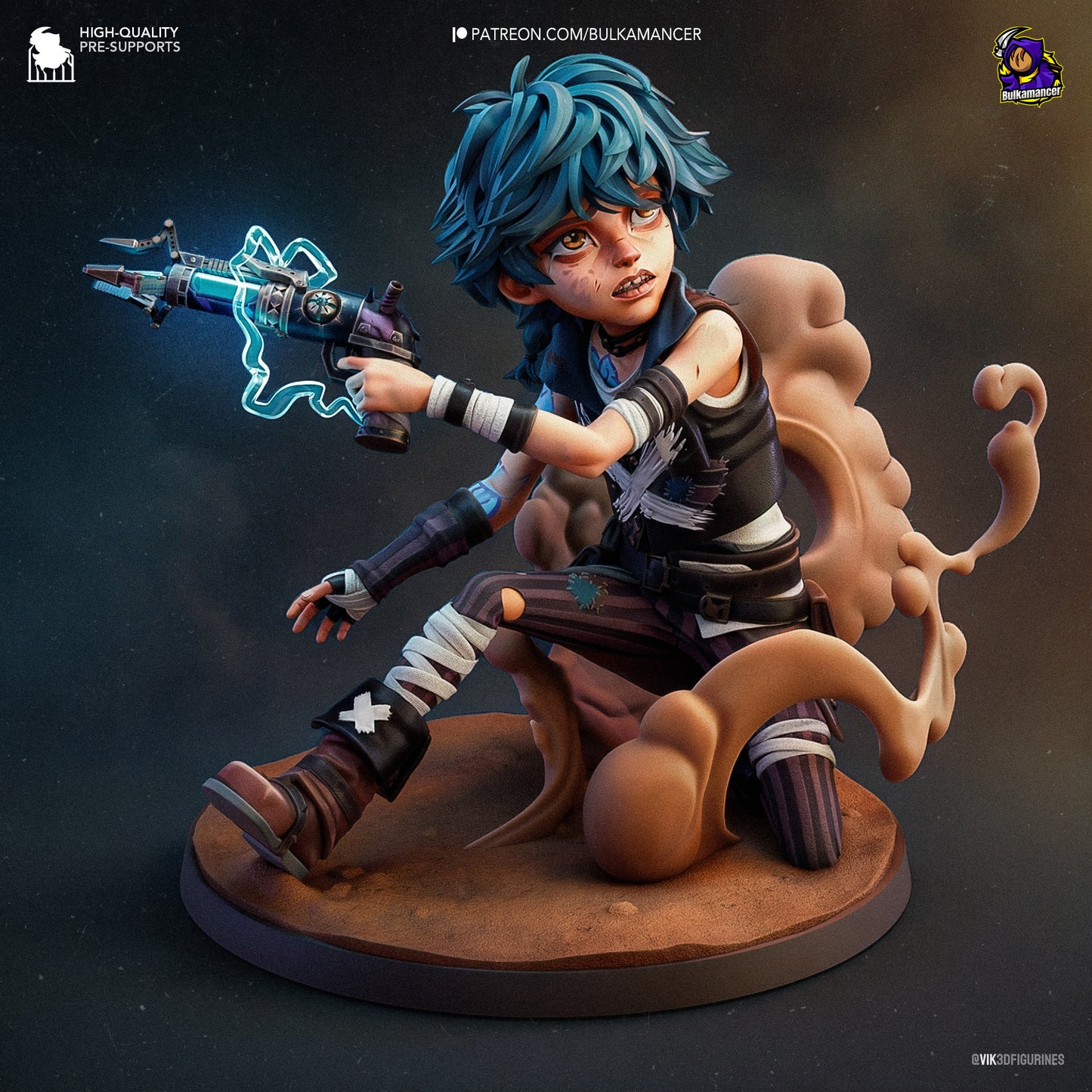 Bulkamancer Sculps Isha - Arcane League of Legends