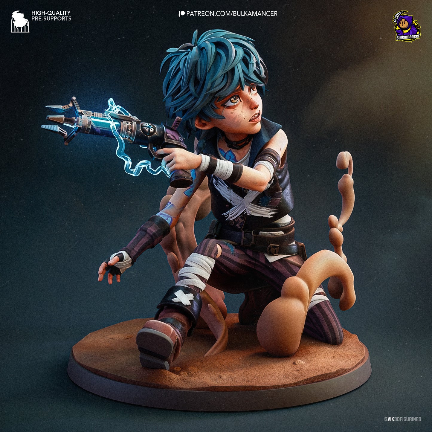 Bulkamancer Sculps Isha - Arcane League of Legends