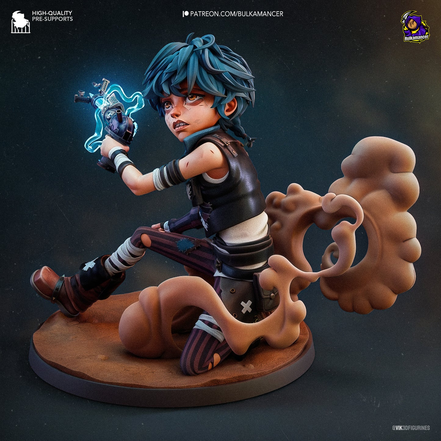 Bulkamancer Sculps Isha - Arcane League of Legends