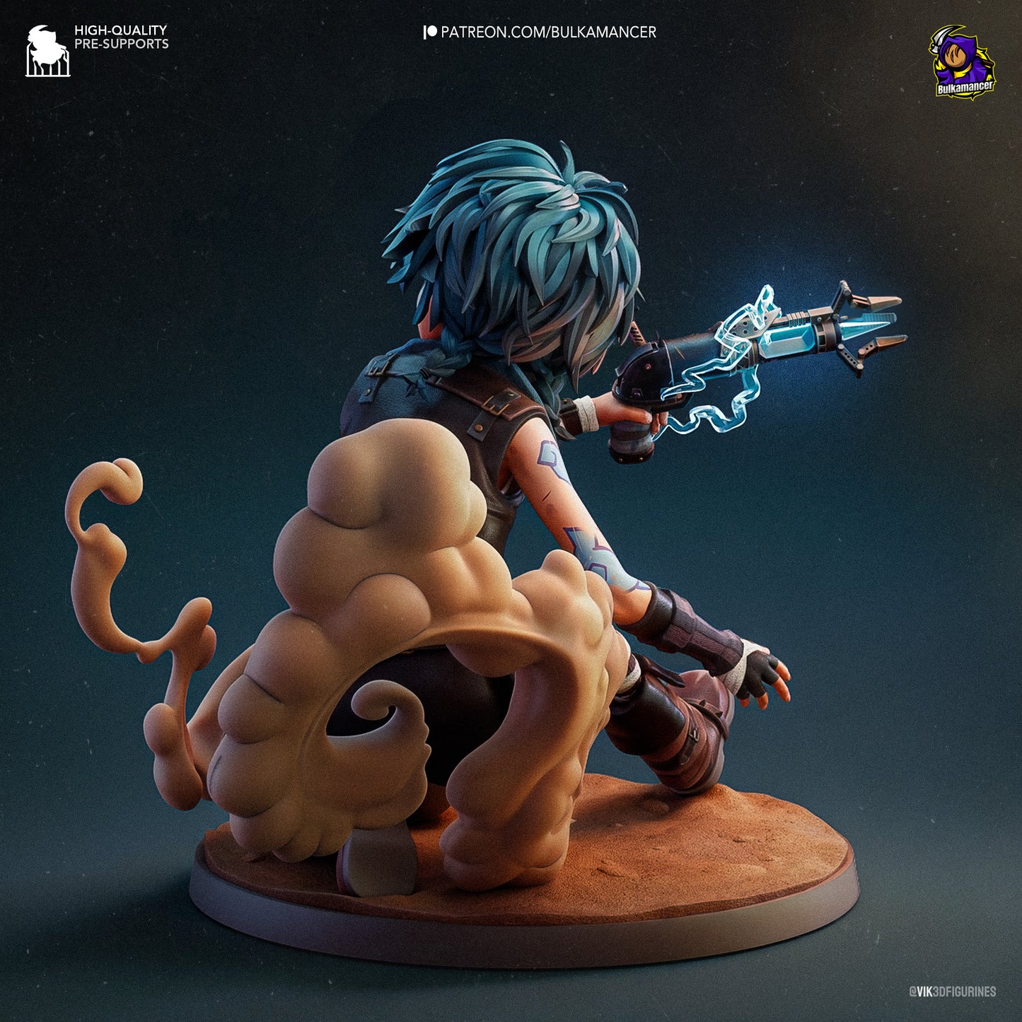 Bulkamancer Sculps Isha - Arcane League of Legends