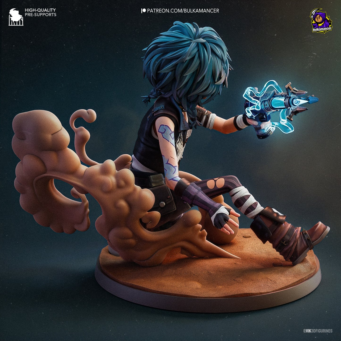 Bulkamancer Sculps Isha - Arcane League of Legends