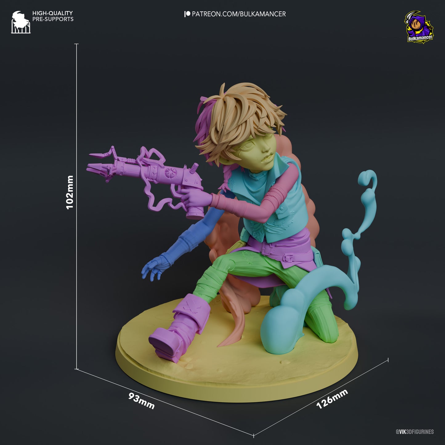 Bulkamancer Sculps Isha - Arcane League of Legends
