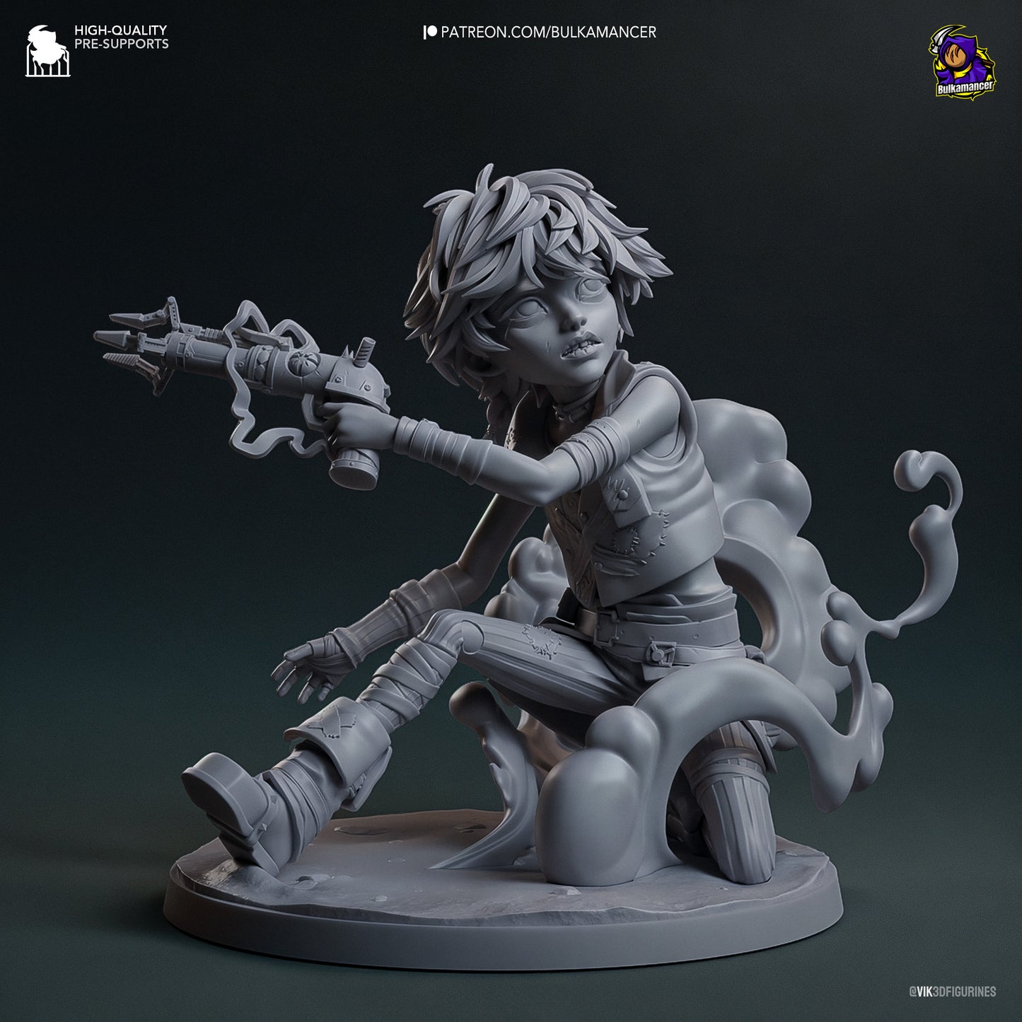 Bulkamancer Sculps Isha - Arcane League of Legends