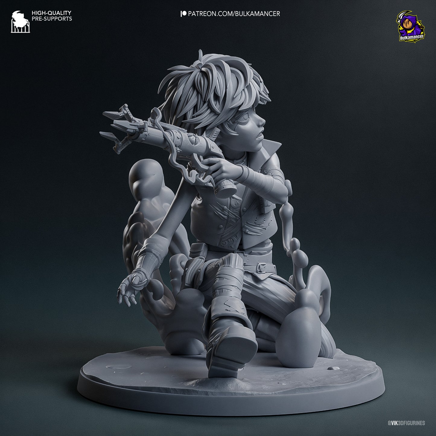 Bulkamancer Sculps Isha - Arcane League of Legends