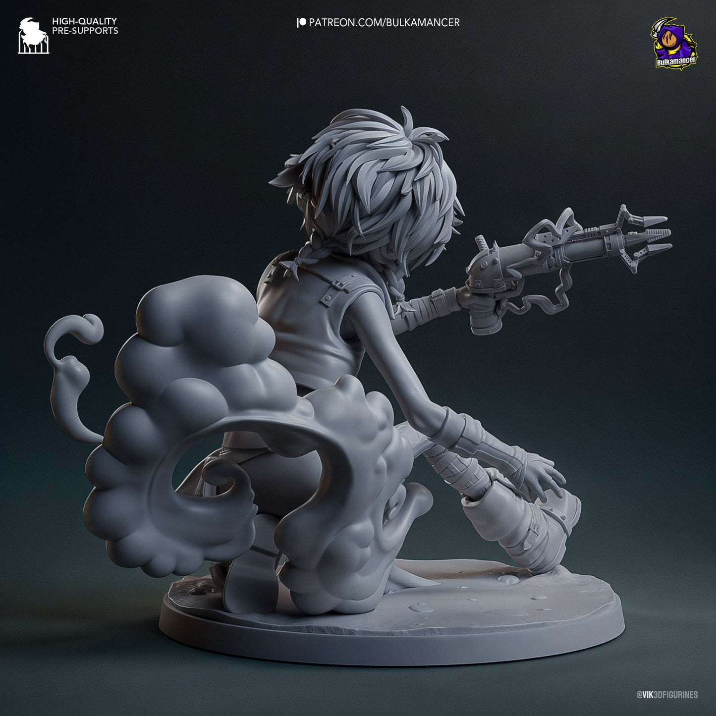 Bulkamancer Sculps Isha - Arcane League of Legends