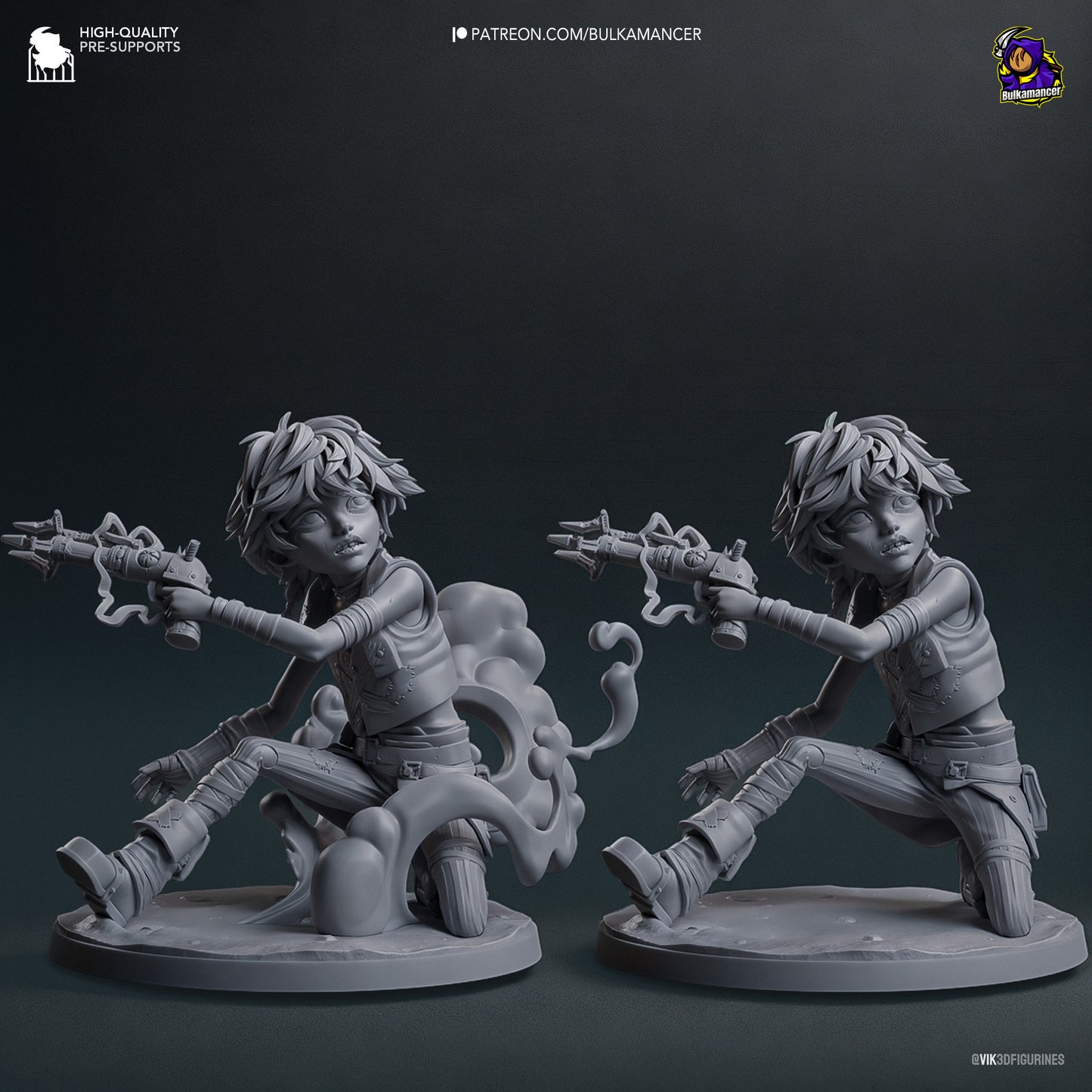 Bulkamancer Sculps Isha - Arcane League of Legends