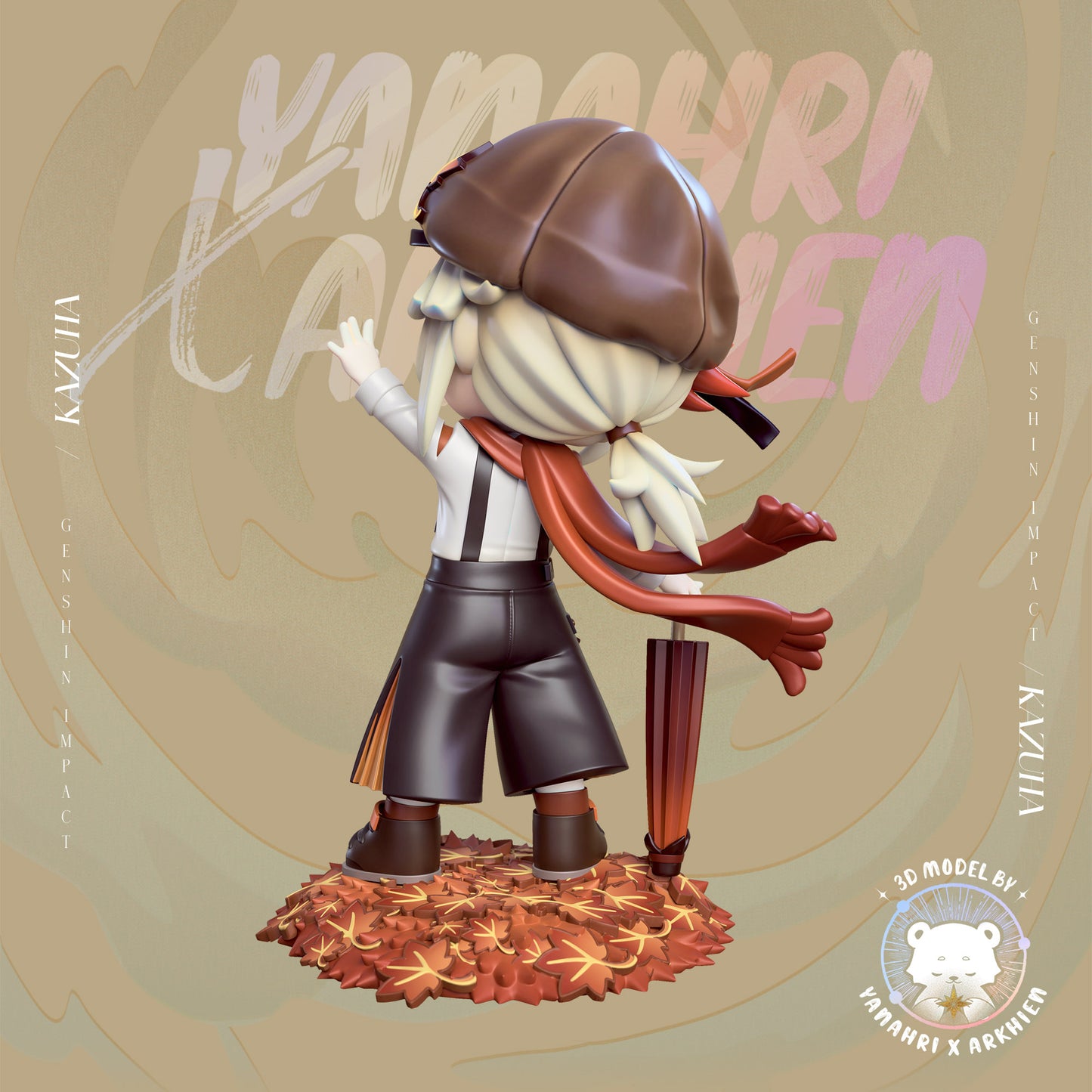 Kumakami Figures Chibi Kazuha - Genshin Impact
