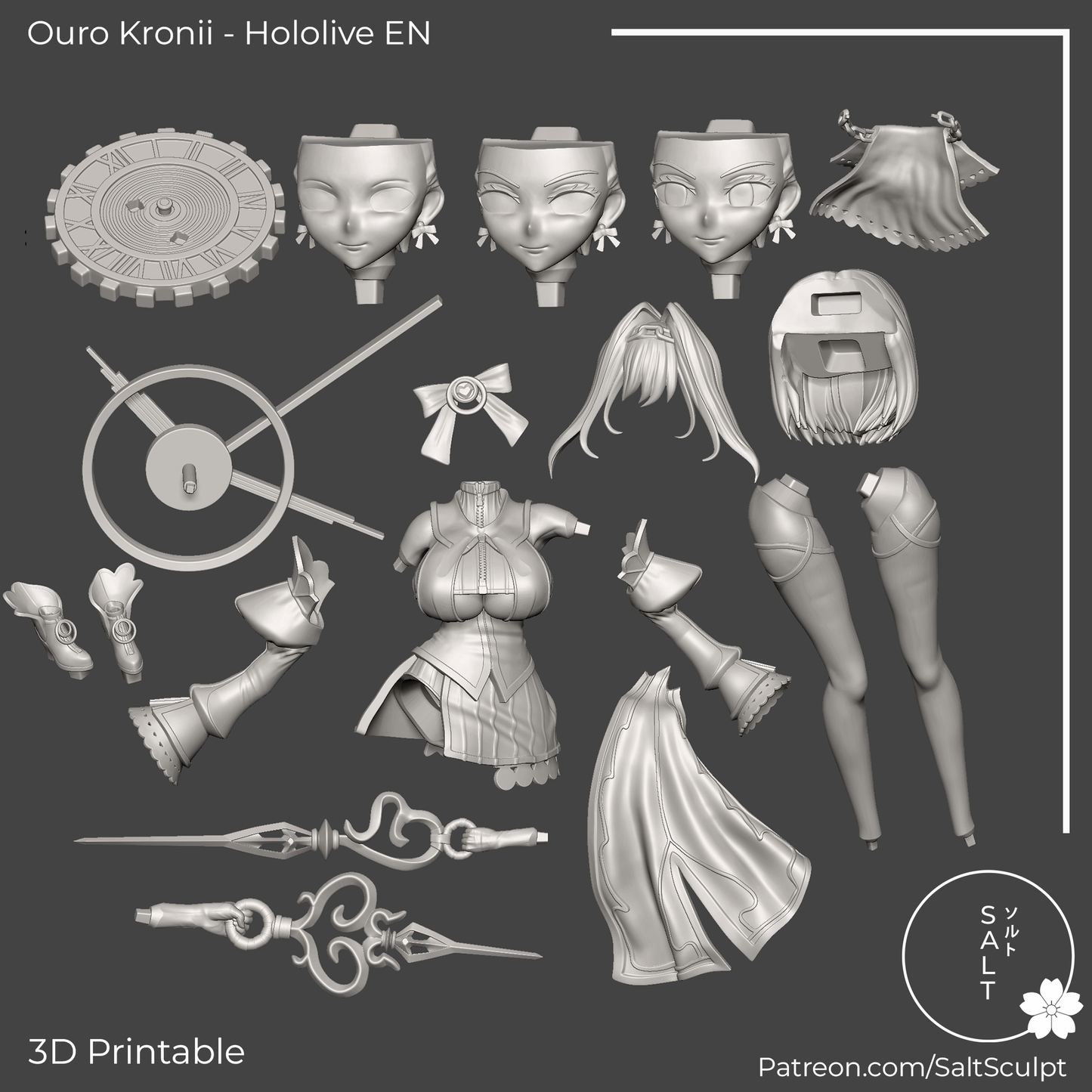 SaltSculpt Ouro Kronii