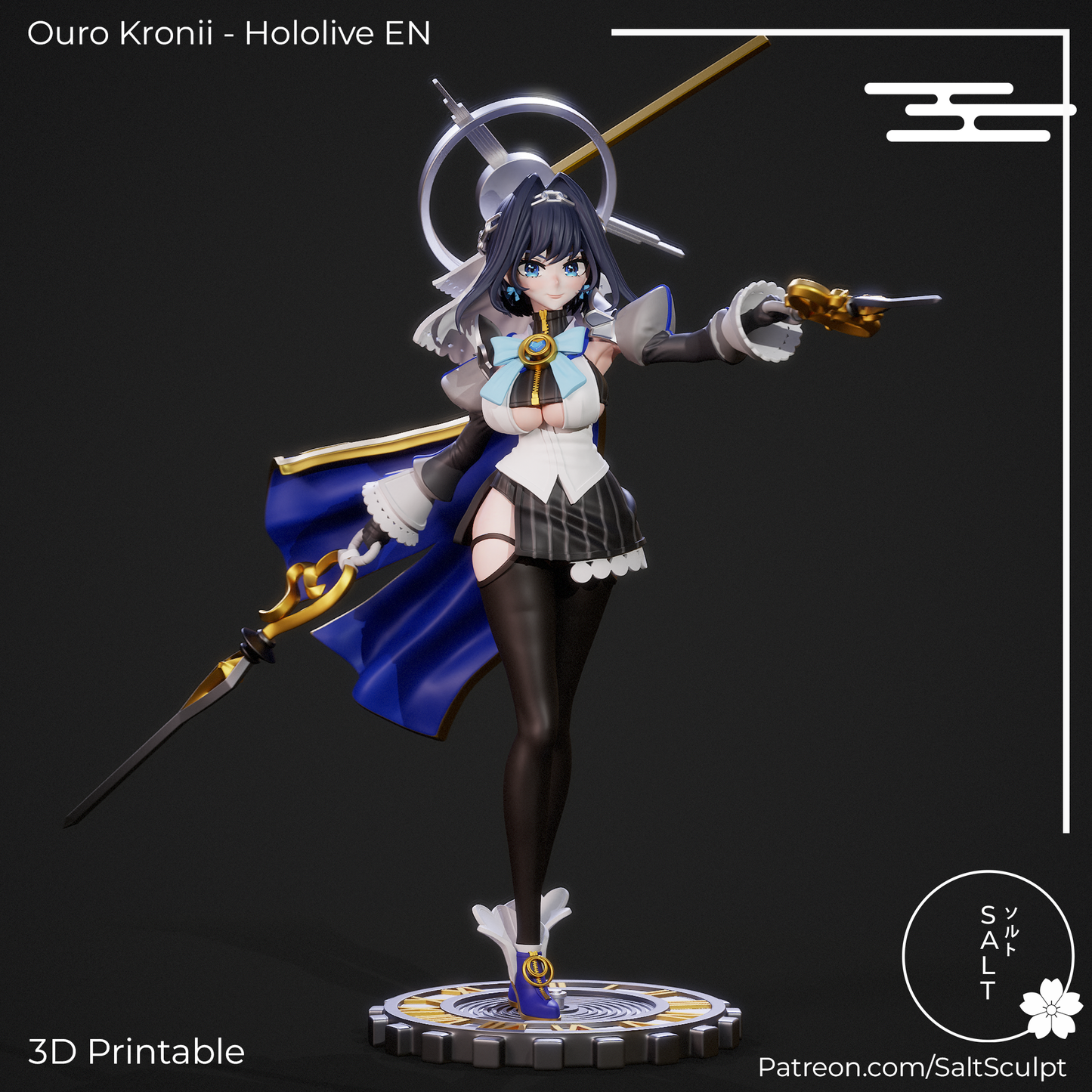 SaltSculpt Ouro Kronii