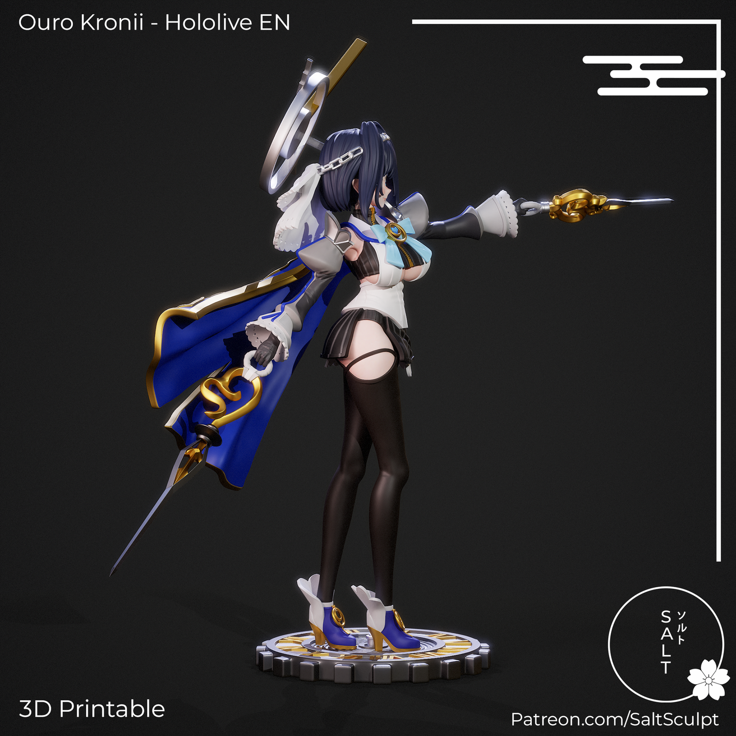 SaltSculpt Ouro Kronii