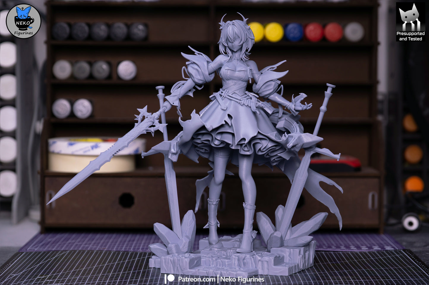 Neko Figurines Laevatain - Arknights Enfield