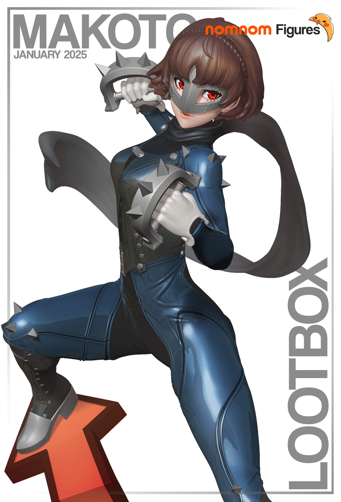Nomnom Figures Makoto Nijima - Persona 5