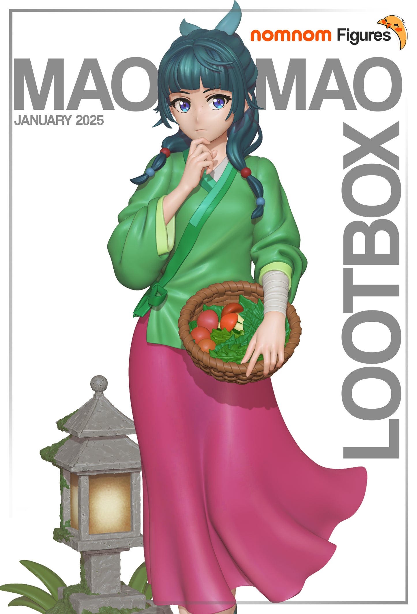 Nomnom Figures Maomao- The Apothecary Diaries