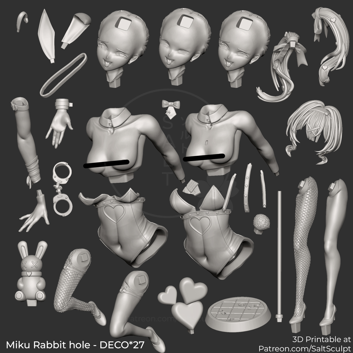 SaltSculpt Miku Rabbit Hole