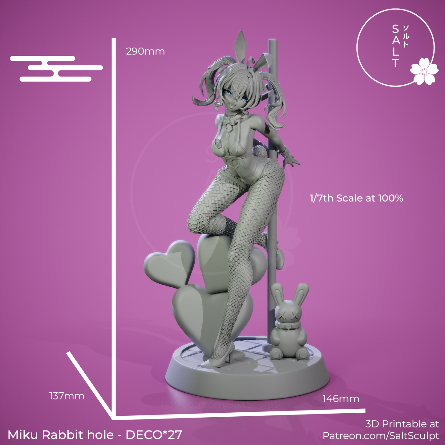 SaltSculpt Miku Rabbit Hole