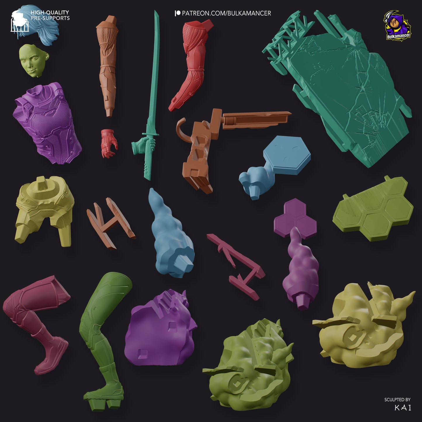 Bulkamancer Sculps Mio - Split Fiction