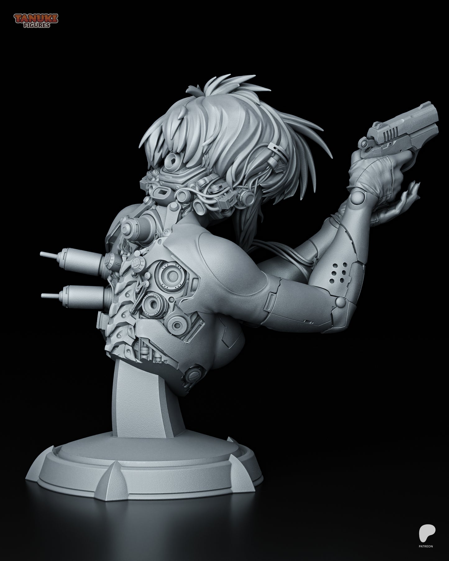 Tanuki Figures Motoko - Ghost In The Shell