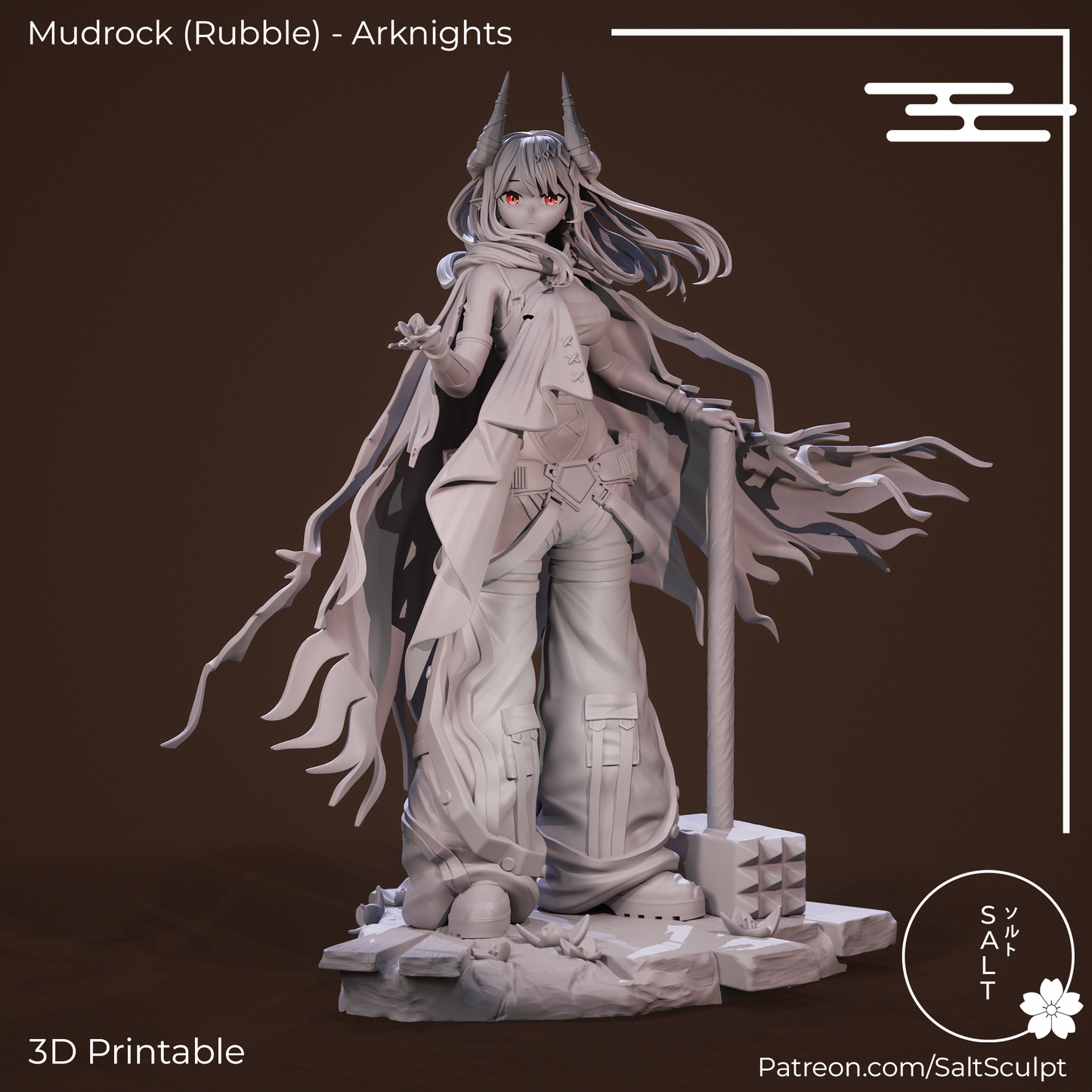 SaltSculpt Mudrock (Rubble) - Arknights