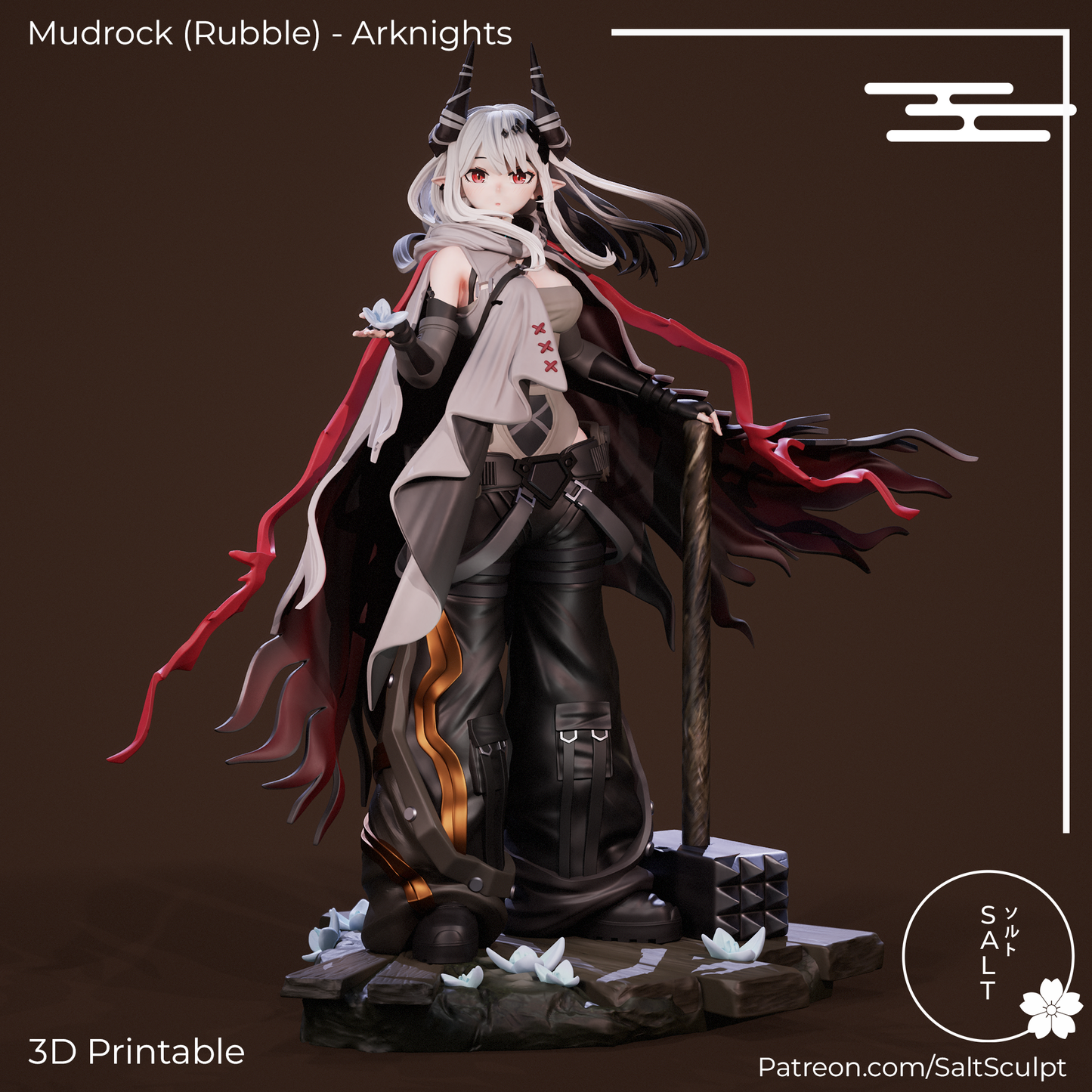 SaltSculpt Mudrock (Rubble) - Arknights