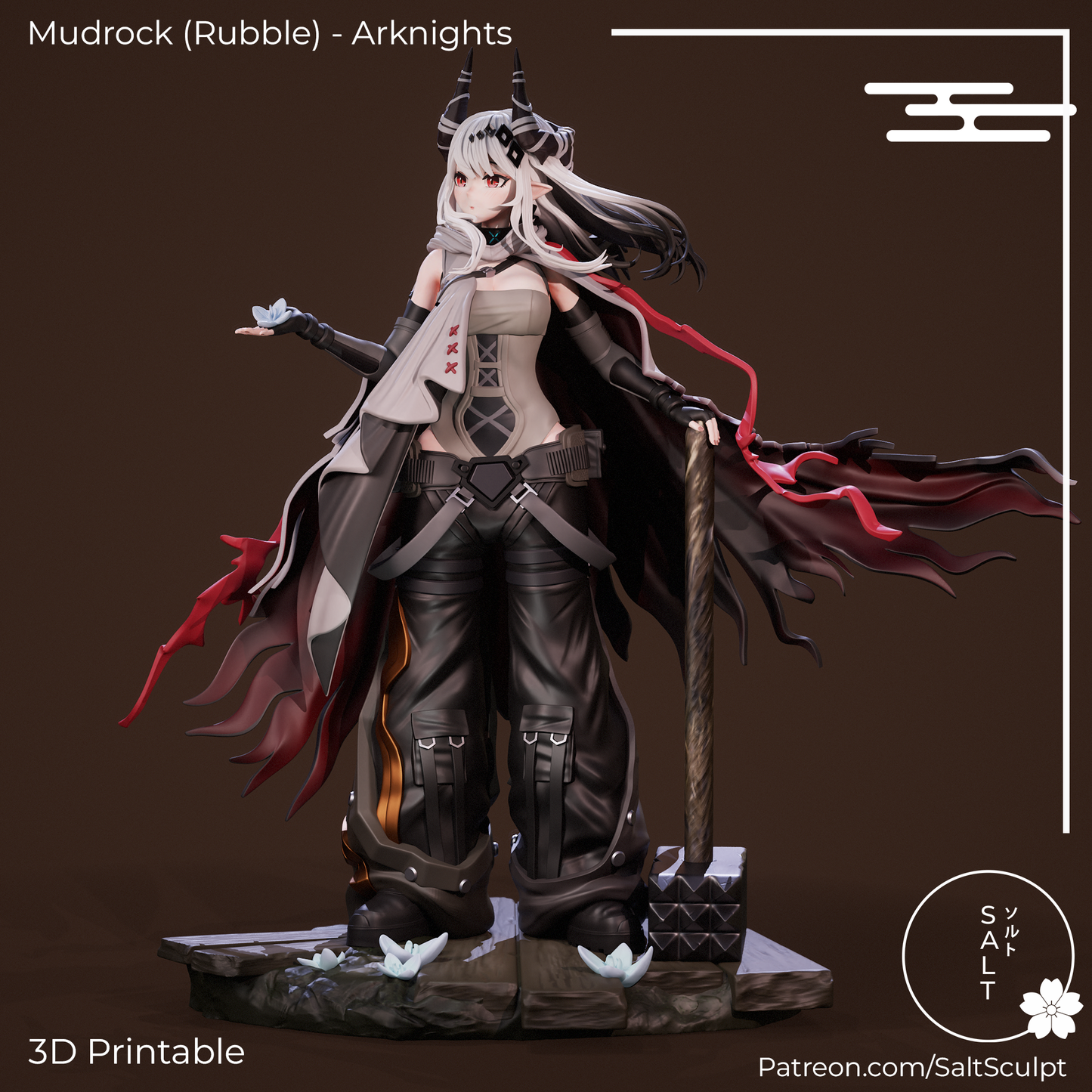 SaltSculpt Mudrock (Rubble) - Arknights