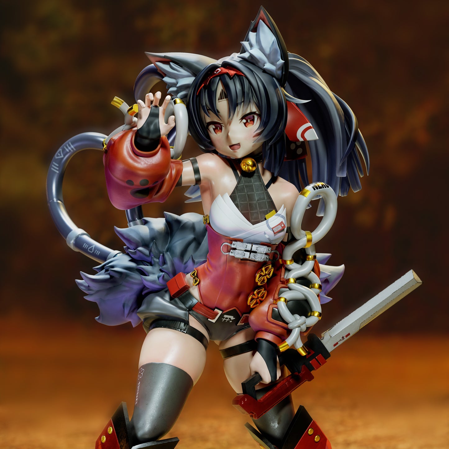 Tenshi Figures Nekomiya Mana - ZZZ